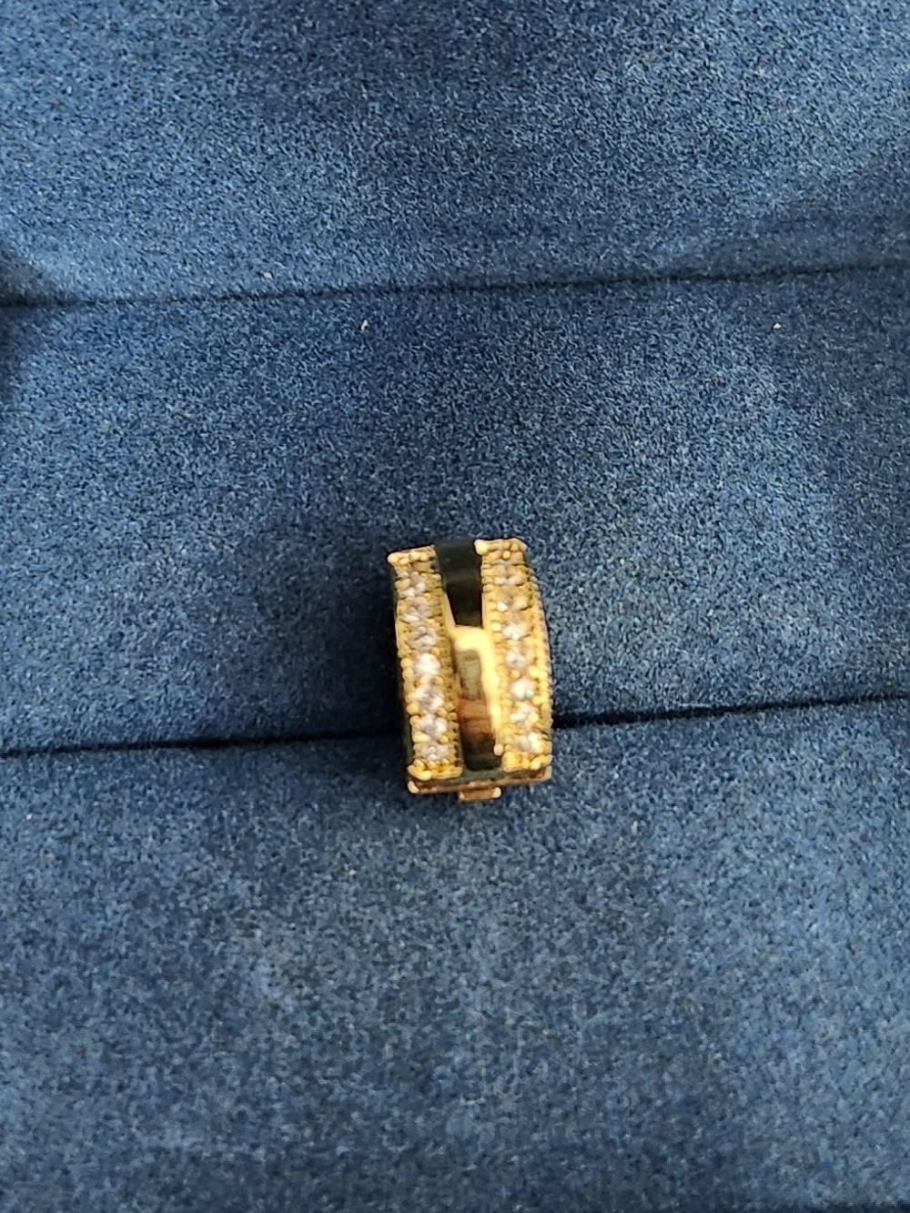 Golden Clip Charm S925